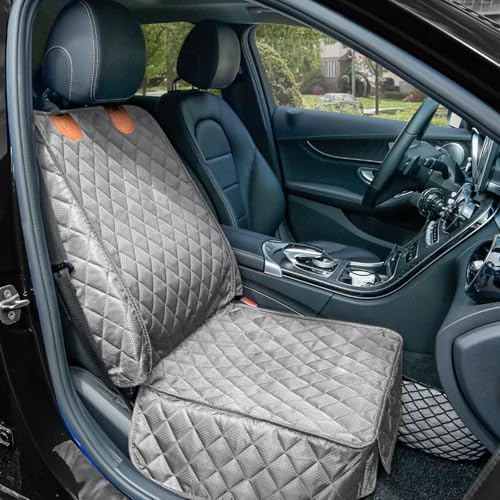 PETICON 2 Pack Pet Car Seat Cover for Front Seat, Captain Chair Seat Cover - Image 2