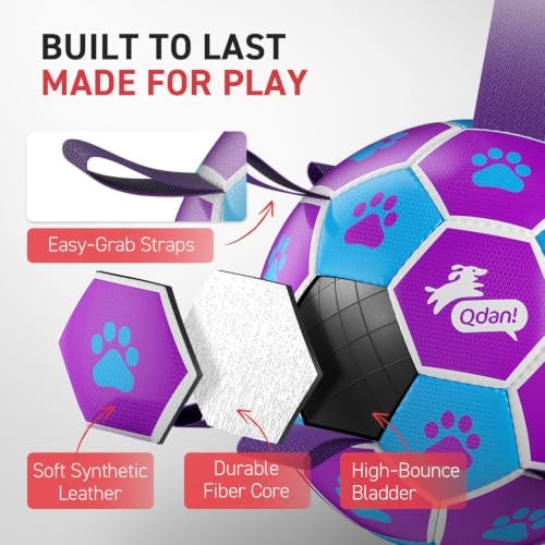 QDAN Big Dog Toys, Large Herding Ball for Dogs Large, Outoor Soccer - Image 7