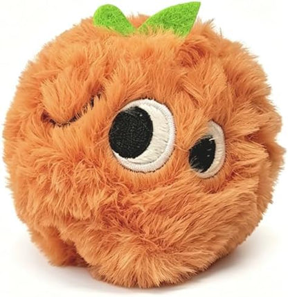 Squeaky Plush Ball Dog Toys for Small Medium Dogs, 3'' Soft Fuzz Ball by Unknown