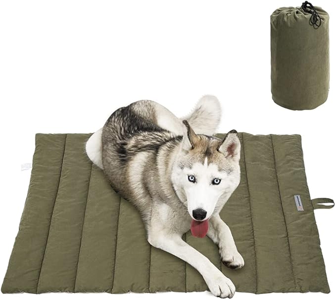 CHEERHUNTING Outdoor Dog Bed, Waterproof, Washable, Large Size, Durable, Water Resistant, Portable and Camping Travel Pet Mat