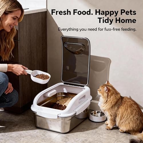 304 Stainless Steel Storage Container with Lid, Metal Storage Bin - Image 7