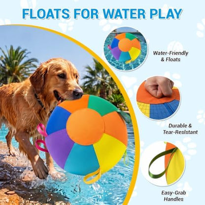 Herding Ball for Dogs & Horses 7-Color-18inch Inflatable Training ToyM) - Image 5