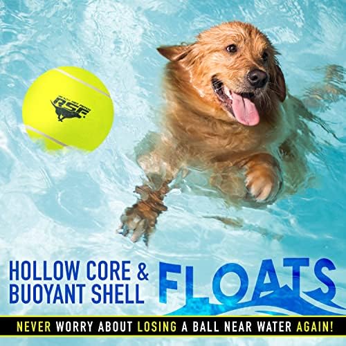 Franklin Sports Ready Set Fetch Oversized Dog Tennis Ball - 8.5" - Image 5