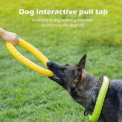 XL Large Indestructible Dog Toys, Dog Chew Toys for Aggressive Chewers,Flying Discs for Medium/Large Breeds. Floating Dog Ring Toys for Throwing, Catching, Grabbing. (12 Inch) - Image 3