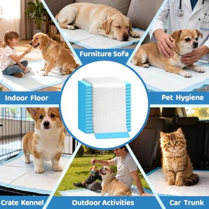 80 Count X-Large Puppy Pads, 28 x 34 in Heavy Duty Dog Pee Pads, Leak-Proof - Image 7