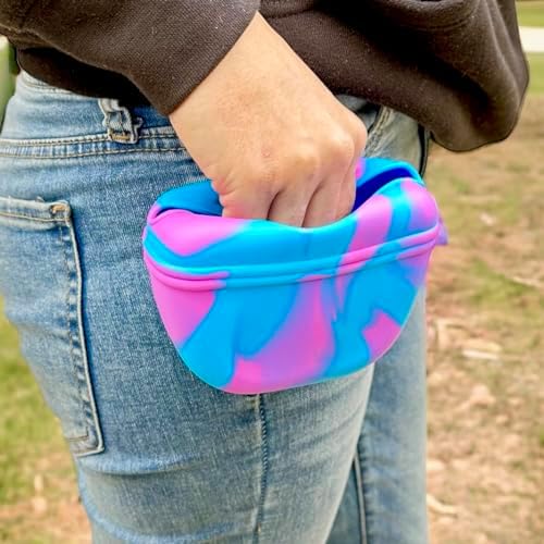 SparkDog K9 Snack Sack Silicone Dog Treat Pouch with Magnetic Closure - Image 5