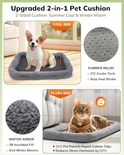 Morpilot Cat Carrier Soft for Large Medium Cats and Puppy up to 18lbs - Image 2