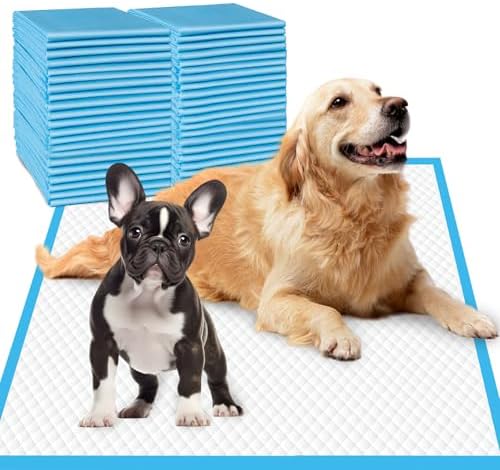 DEEP DEAR Dog Pee Pads Extra Large 30"x36", 40-Count Puppy Pads XXL, Leak-Proof X-Large Pee Pads for Dogs, Super Absorbent Dog Potty Training Pads XL, Disposable Pet Urine Bed Pads for Doggie, Cats by DEEPDEAR