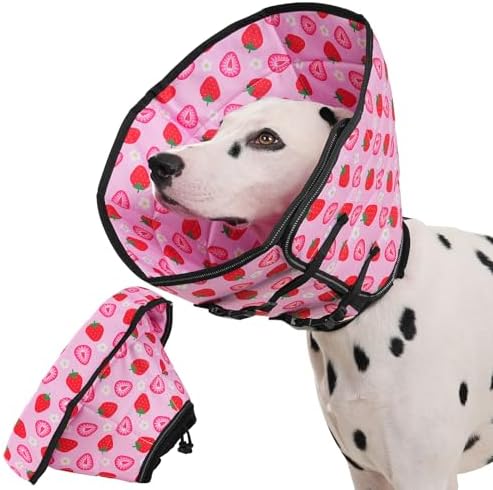 Avont Soft Dog Cone Drawstring, Snap-in, Waterproof, Anti-Lick, Foldable by Avont