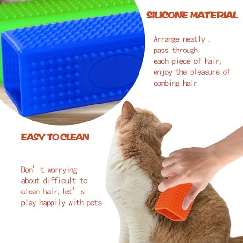 2pcs Pet Dog Cat Hair Remover, Pet Hair Removal Tool, Hollow Cleaner Brush for car，Interior, Furniture, Sofa - Image 6
