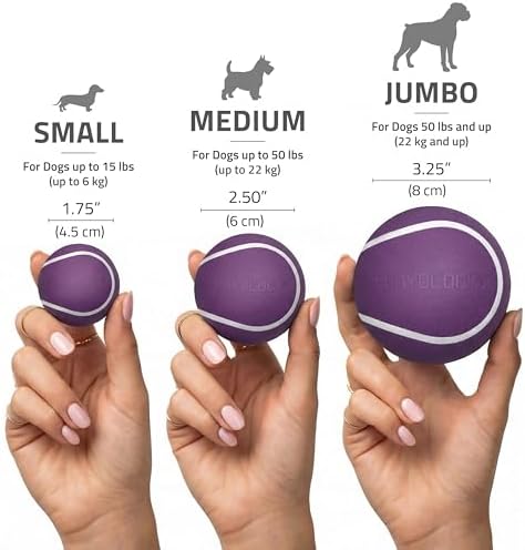 Playology Squeaky Chew Ball Dog Toy - Jumbo, Bacon Scent - Image 5