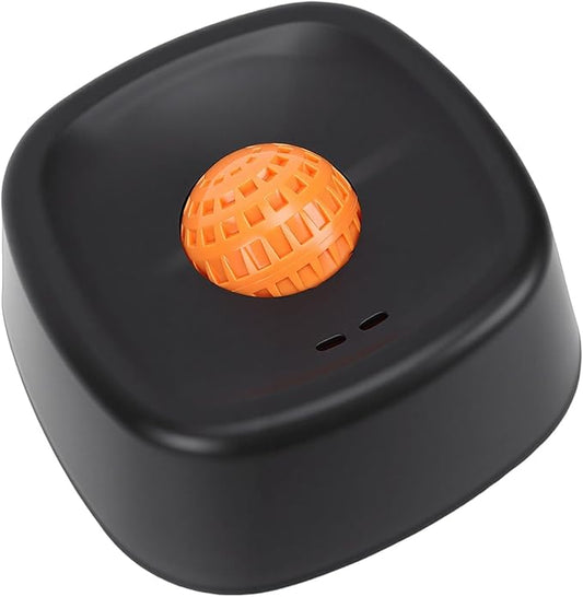 Yosoo Slow Feeder Dog Bowls, Dog Lick Bowl with Slip Resistant Material, Bright Colors, Dishwasher Safe, 6.10x6.10x2.36in, for Yogurt & Purees (Black)