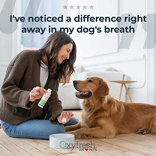 Oxyfresh Premium Pet Dental Kit for Dogs & Cats – Easiest Breath Freshener & Teeth Cleaning Solution for Fresh Breath, Clean Teeth, Plaque & Tartar Control – 4oz Toothpaste + 16oz Water Additive - Image 3