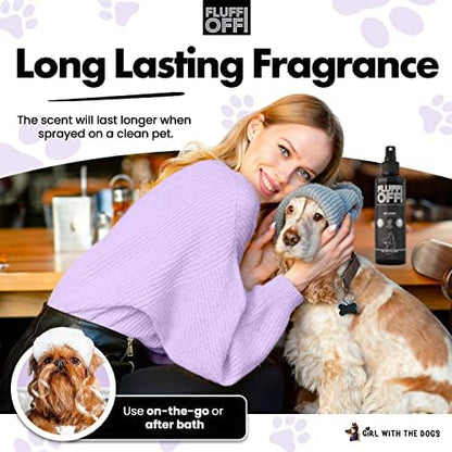 Girl With The Dogs Fluff Off Blueberry Bubblegum Dog & Cat Spray, 8Wks+ - Image 4