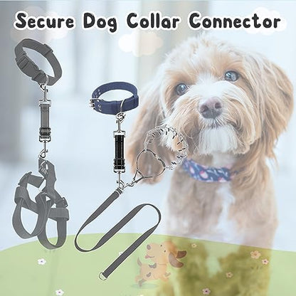YUEPET 2 Pack Safety Clip for Dog Collar, Prong Dog Collar Safety Clips - Image 3