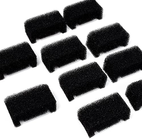 10 Pcs Sponge Filter for 67oz/2L Pet Fountain 81oz/2.4L Stainless Steel Dog Drinking Fountain Replacement,Pet Water Fountain Pre Foam Filters Replacement - Image 3