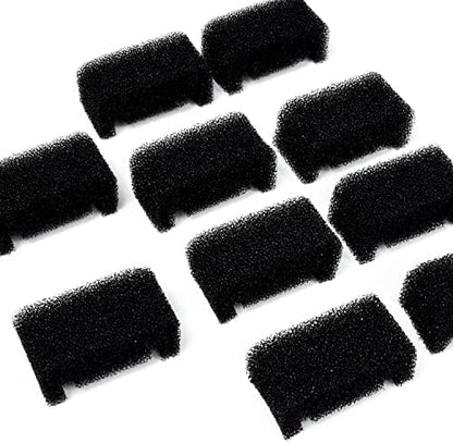 10 Pcs Sponge Filter for 67oz/2L Pet Fountain 81oz/2.4L Stainless Steel Dog Drinking Fountain Replacement,Pet Water Fountain Pre Foam Filters Replacement - Image 3