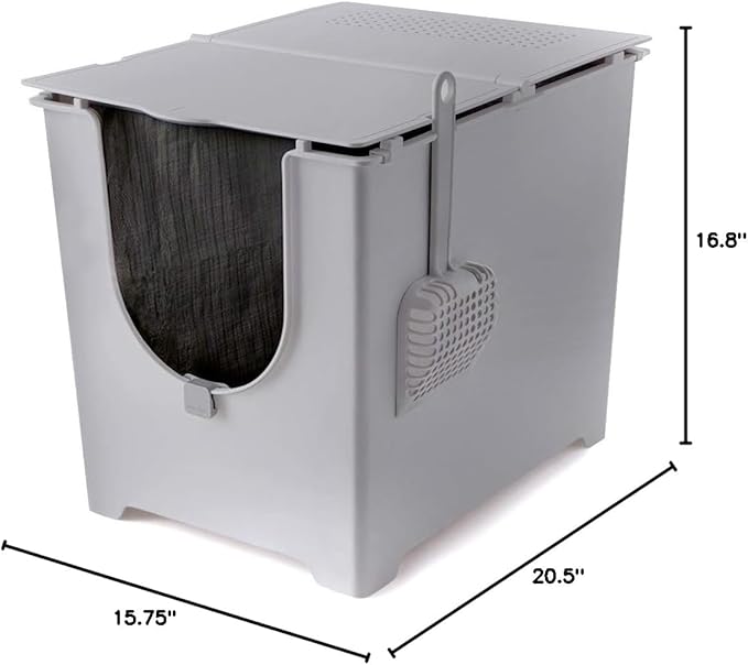 Modkat Flip Litter Box – Front-Entry Design with Integrated Liner System