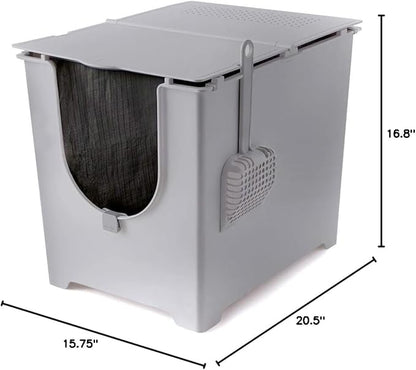 Modkat Flip Litter Box – Front-Entry Design with Integrated Liner System