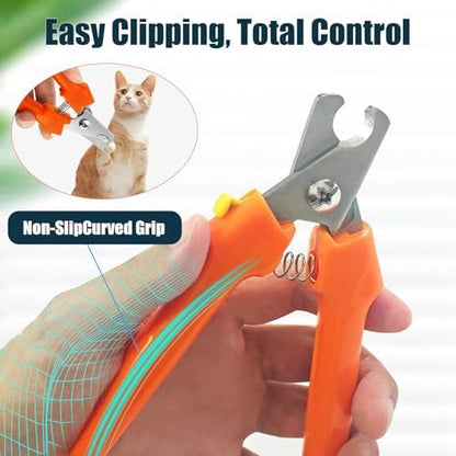 Dog Nail Trimmers #767C, Large and Small Breed Pet Nail Clippers - Image 5
