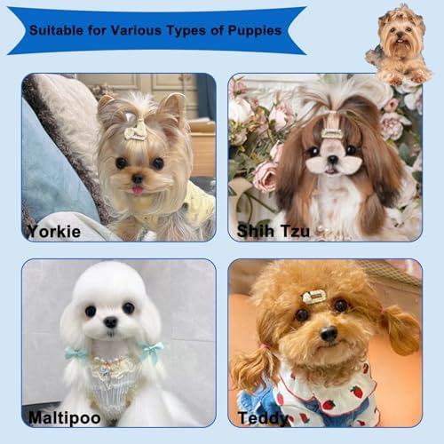 3 PCS Puppy Brush Grooming Kit (Blue) - Image 7