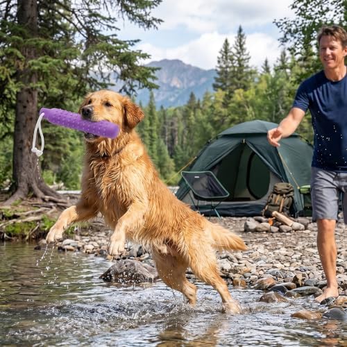 Dog Water Toys, 2 Pack Floating Bumper Fetch Toy Dummy - Image 7
