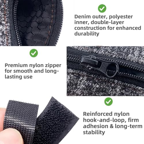 Dog Poop Bag Holder for Leashes doggie bag holder (Dark denim) - Image 5