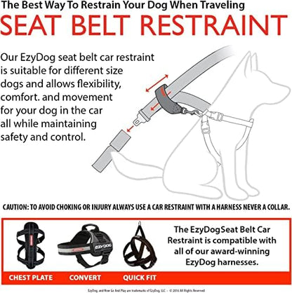 EzyDog Universal Dog Seat Belt Restraint for Cars - Image 2