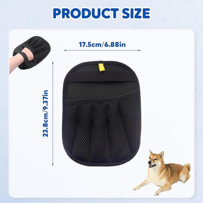 Pet Hair Removal Glove for Cats Dogs, Electrostatic Pet Hair Remover Grooming Removal Gloves for Pet Hair,Hair Remover Electrostatic Gloves for Couch Clothes Carpet Bed Furniture (1PC)