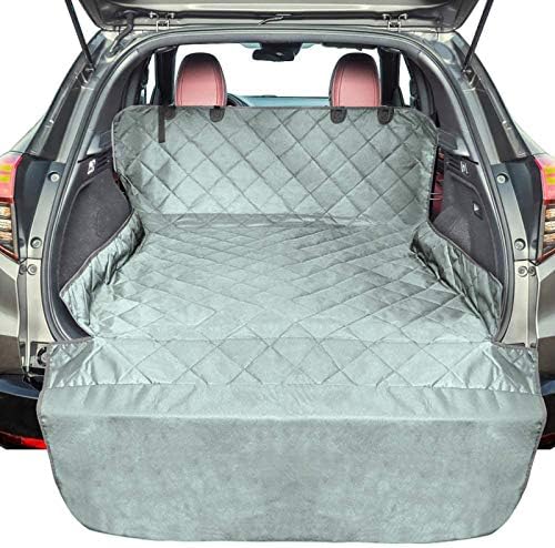 SUV Cargo Liner for Dogs - Water Resistant Trunk Cover for Midsize SUVs by F-color