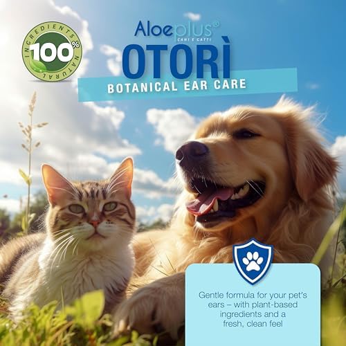 Otorì Cat and Dog Ear Cleaner 125ml – Natural Ear Wash for Pets with Organic Aloe Arborescens, Tea Tree Oil and Calendula – Gentle Hygiene and Soothing Formula - Image 2