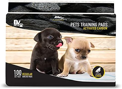 BV Charcoal Puppy Pads 100 Count 22"x22" - Leak-Proof Pee Pads for Dogs with 6-Layer Absorbent Design & Built-in Attractant - Dog Pad with Charcoal for Odor Control, Perfect for Puppies & Senior Dogs - Image 3