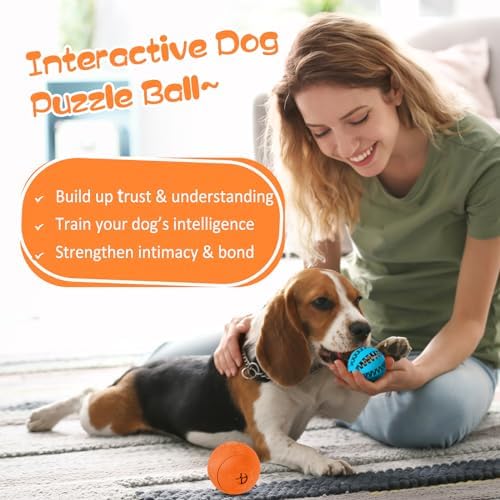 HIPPIH Dog Puzzle Toy 2 Pack, Interactive Dog Toys for Treat Dispensing - Image 6