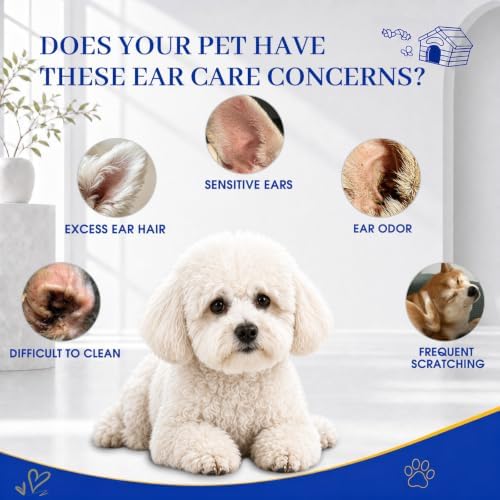 Upgraded Dog Ear Powder with 5.5 Inch Hair Removal Tool - Image 5