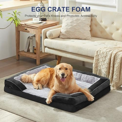 FURTIME Orthopedic Small Dog Bed, Supportive Waterproof Pet Bed - Image 6