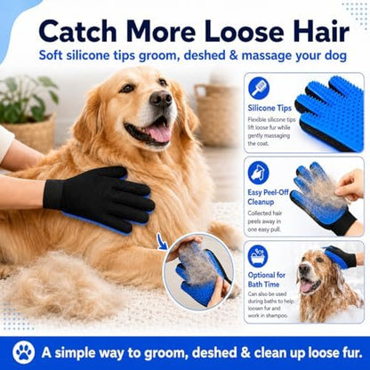 NVNAN 3 PCS Pet Hair Removal Glove and Pet Hair Remover - Image 3