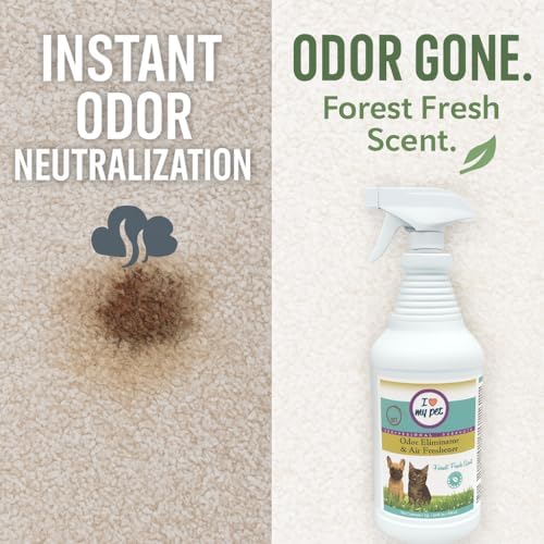 I Love My Pet Odor Eliminator Spray, Large 32 oz, Forest Fresh Scent - Image 2