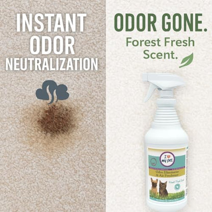 I Love My Pet Odor Eliminator Spray, Large 32 oz, Forest Fresh Scent - Image 2
