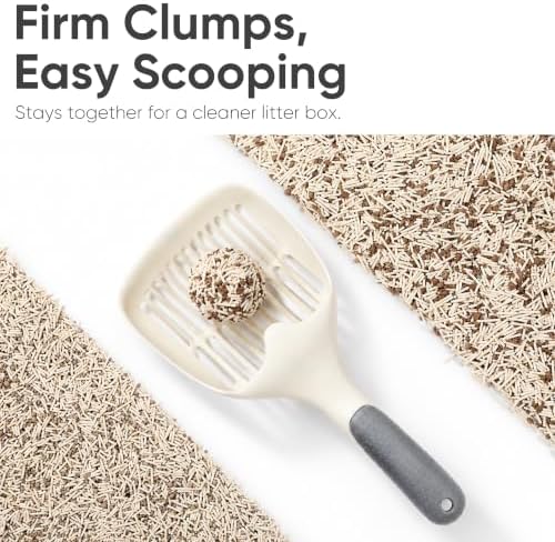 FUKUMARU Tofu Cat Litter, Applewood Blend, Clumping, Odor Control, 18 lb - Image 4