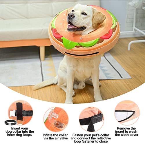 BEAUTYZOO Dog Cone Collar Alternative After Surgery,Pet Neck Donut E‑Collar - Image 5