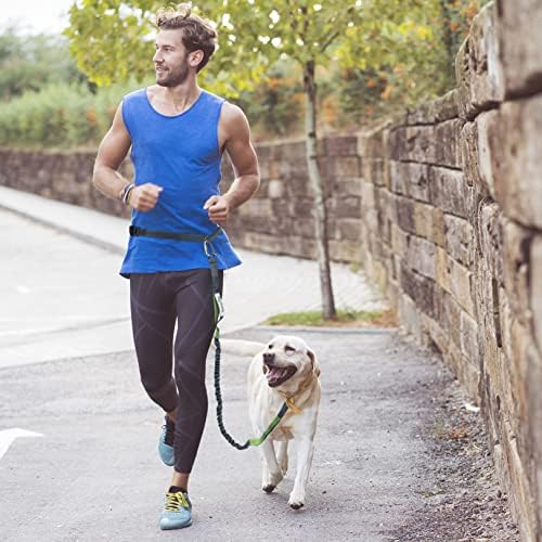 Tuff Mutt Waist Hands Free Dog Leash for Walking Running Hiking - Image 3