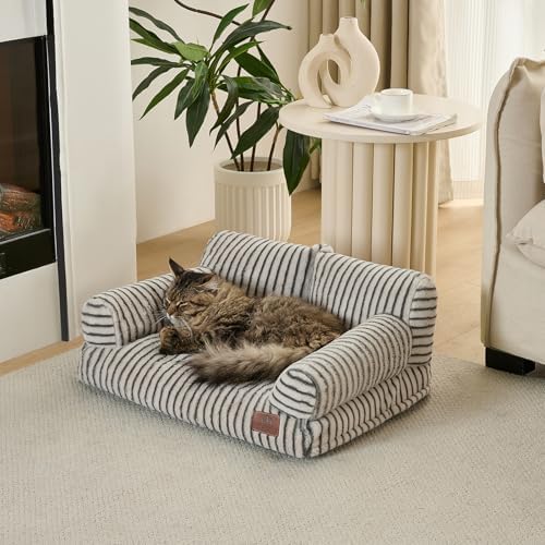 Hollypet Small Dog Large Cat Bed Puppy Couch Beds for Pets up to 25 lbs - Image 7