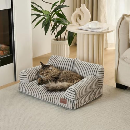 Hollypet Small Dog Large Cat Bed Puppy Couch Beds for Pets up to 25 lbs - Image 7