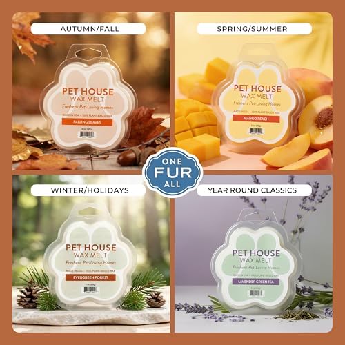 Vanilla Sandalwood Wax Melts Plant-Based Wax, 2 Pack Pet House - Image 4