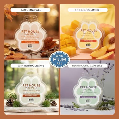 Vanilla Sandalwood Wax Melts Plant-Based Wax, 2 Pack Pet House - Image 4