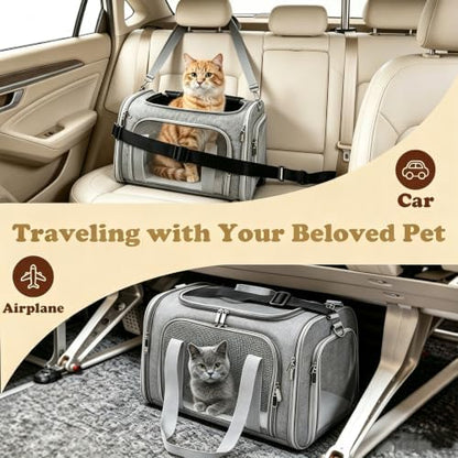 Cat/Dog/Pet Carrier Soft-Sided, Foldable Pet Travel Bag - Image 5
