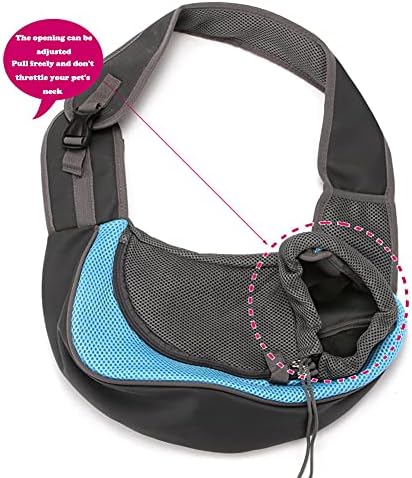 Love Dream Dog Sling Carrier for Small Dogs Cat Puppy Crossbody Bag Carrier - Image 2