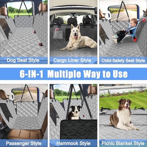 Kytely Dog Car Seat Cover Back Seat XL, Waterproof Hammock for Car & SUV - Image 4