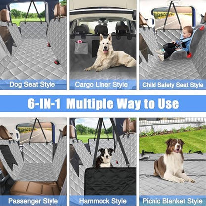 Kytely Dog Car Seat Cover Back Seat XL, Waterproof Hammock for Car & SUV - Image 4