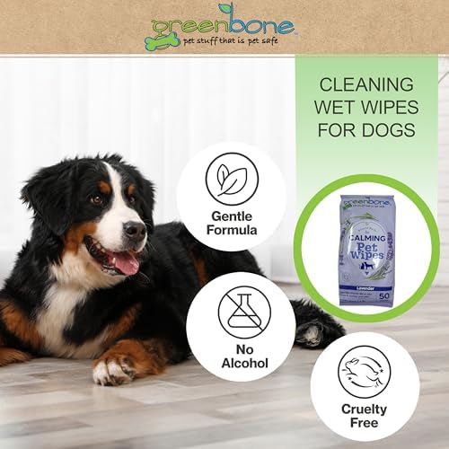 Greenbone On-the-Go Pet Wipes Bundle Pack - 150 Total Wipes (50 Each of Unscented, Lavender, Honey Milk Oatmeal) - Gentle Cleaning for Dogs and Cats - Image 6